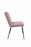 Stol \'Floke\' - Sammet/Rosa