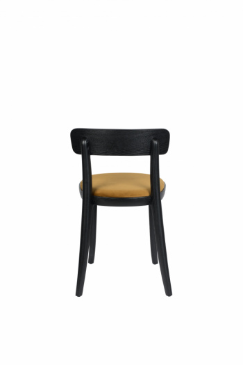 Stol \'Brandon\' - Svart/Ocra