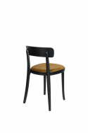 Stol \'Brandon\' - Svart/Ocra