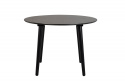 Matbord \'Lotta\' - Svart Ø106cm