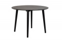 Matbord \'Lotta\' - Svart Ø106cm