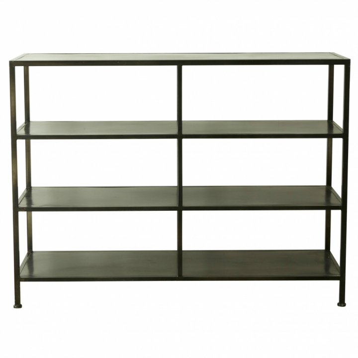 Bokhylla/Sidebord - Rustik/Järn