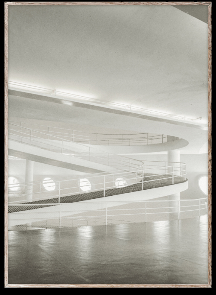 Poster 'Poetic Concrete' 70x100 - Grå