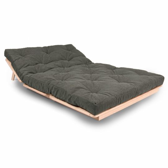 Dagbdd \'Layti 140 Futon\' - Natur/Ash