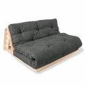 Dagbädd \'Layti 140 Futon\' - Natur/Ash