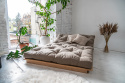 Dagbädd \'Layti 140 Futon\' - Natur/Beige