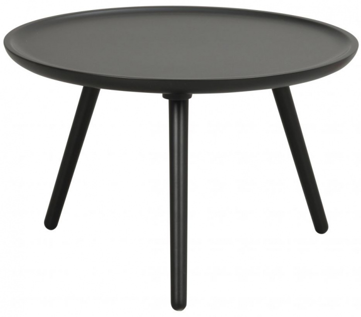 Soffbord 'Daisy' Runt 55cm - Svart