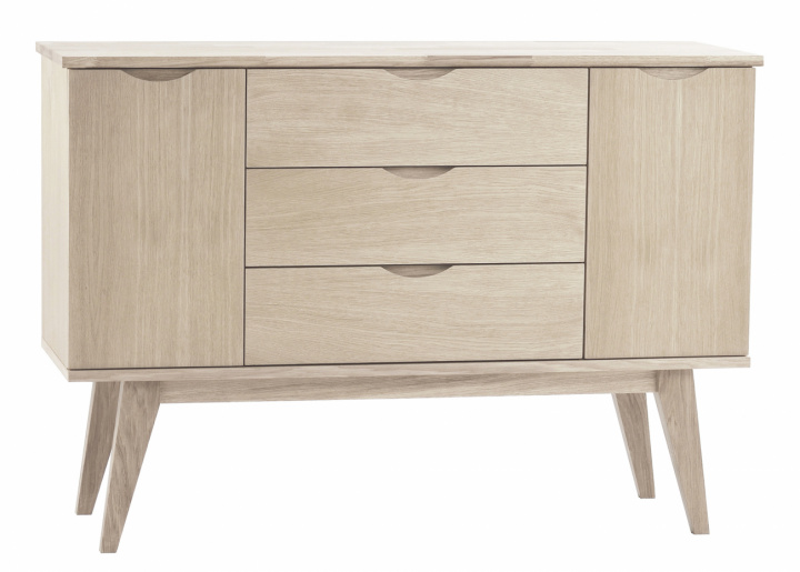 Sideboard \'Filippa\' - Ek/Vitpigmenterad 122x85 i gruppen MBLER / Hyllor & frvaring / Sideboards hos Reforma (113738)