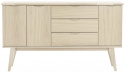 Sideboard \'Filippa\' 150x85cm - Ek/Vitpigmenterad