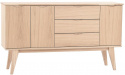 Sideboard \'Filippa\' 150x85cm - Ek/Vitpigmenterad