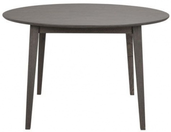 Matbord \'Filippa\' Rund - Mrkbrun