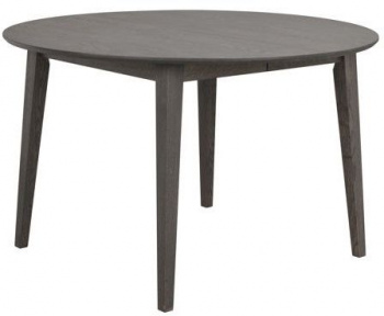 Matbord \'Filippa\' Rund - Mrkbrun