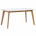 Matbord \'Olivia\' - Vit/Natur 150x90cm