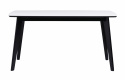 Matbord \'Olivia\' - Vit/Svart 150x90cm