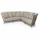 Hörnsoffa Lounge \'Jet Set\' - Beige
