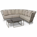 Hörnsoffa Lounge \'Jet Set\' - Beige