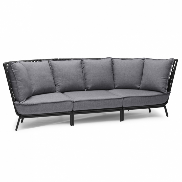 Loungesoffa \'Jet Set\' - Svart i gruppen RUM / Trdgrd / Balkong / Soffor & Dagbddar hos Reforma (115388)