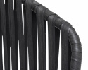 Matstol Ute 6-Pack \'Jet Set\' - Svart