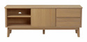 TV-bänk \'Yumi\' 152x42cm - Ek
