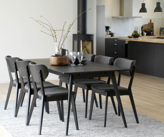 Matbord \'Yumi\' - Svart 190x90cm