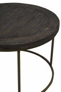 Soffbord \'Dalton\' Rund - Brun