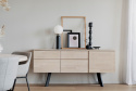 Sideboard \'Fred\' - Vitpigmenterad Ek
