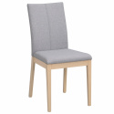 Stol \'Amanda\' - Ljusgrå/Vitpigmenterad