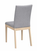 Stol \'Amanda\' - Ljusgrå/Vitpigmenterad