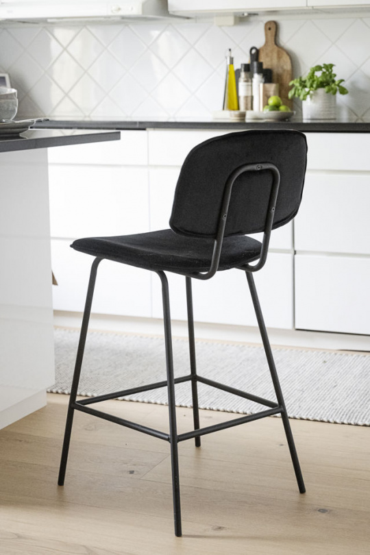 Barstol \'Bryan\' - Svart