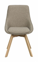 Stol \'Alison\' - Mörkbeige