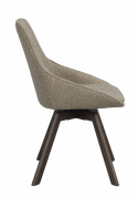 Stol \'Alison\' - Mörkbeige/Ek