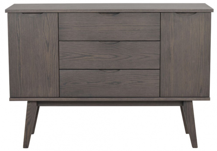 Sideboard \'Filippa\' 122x85cm - Mörk ek i gruppen MÖBLER / Hyllor & förvaring / Sideboards hos Reforma (117941)