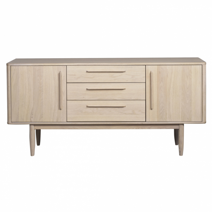 Sideboard \'Minzin\' 160 cm - Vitpigmenterad Ek i gruppen RUM / Hall / Frvaring hos Reforma (118457)