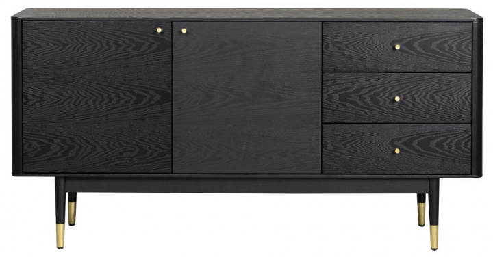 Sideboard 'Fenwood' - Svart