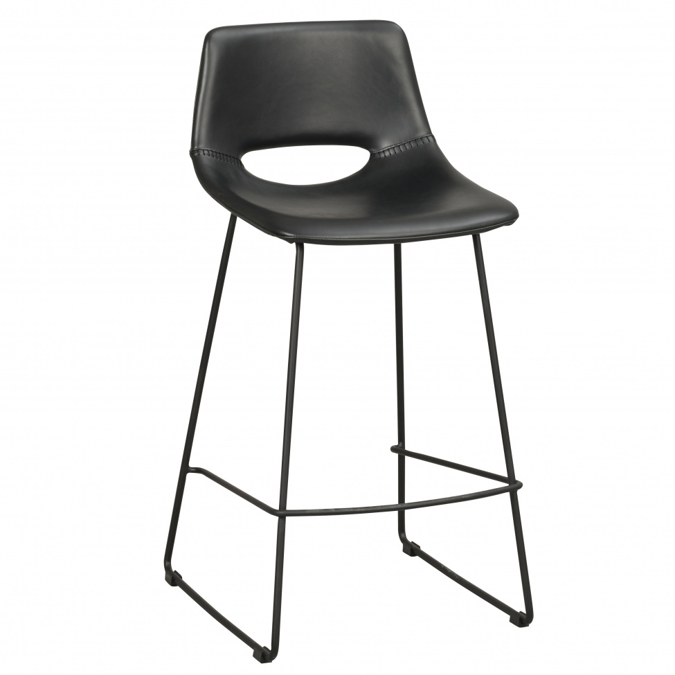 Barstol \'Manning\' - Svart