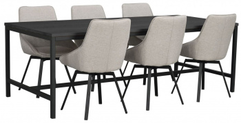 Matbord \'Everett\' - Svart 220x100cm
