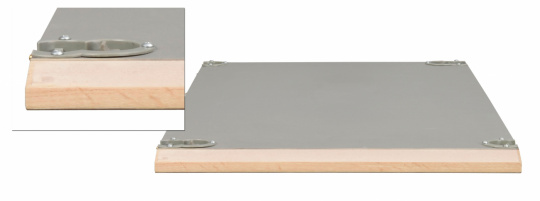 Ilggsskiva \'Dawsone\' 45x90 - Vitpigmenterad Ek/Gr