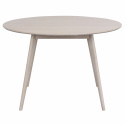 Matbord \'Yumi\' Runt 115cm - Vitpigmenterad