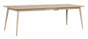 Matbord \'Dawsone\' - Vitpigmenterad Ek 200x90cm