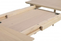 Matbord \'Dawsone\' - Vitpigmenterad Ek 200x90cm