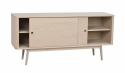 Sideboard \'Dawsone\' - Vitpigmenterad Ek