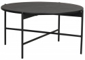 Soffbord \'Skye\' Runt 89cm - Svart