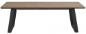 Soffbord \'Melville\' 140x65cm - Brun/Svart