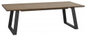 Soffbord \'Melville\' 140x65cm - Brun/Svart