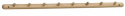 Kroklist \'Milford\' 80cm - Ek