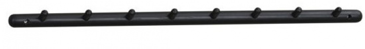 Kroklist 'Milford' 80cm - Svart