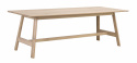 Matbord \'Islay\' - Vitpigmenterad Ek 220x95cm