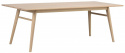 Matbord \'Nevis\' 220x90cm - Vitpigmenterad Ek