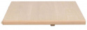 Tilläggsskiva \'Nevis\' 45x90cm - Vitpigmenterad Ek