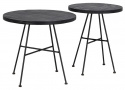 Satsbord \'Grafton\' 2st - Svart 